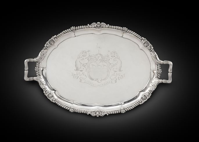 Paul Storr - A George III Silver Two-Handled Tray  | MasterArt